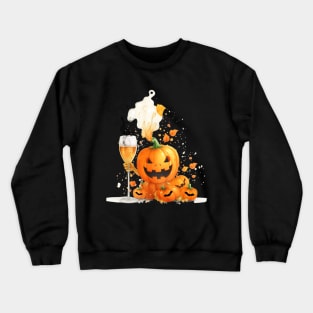 Halloween Pumpkin Party Crewneck Sweatshirt